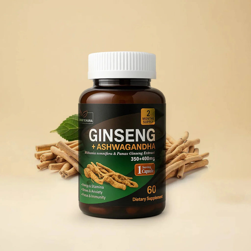 Ashwagandha + Ginseng Capsules