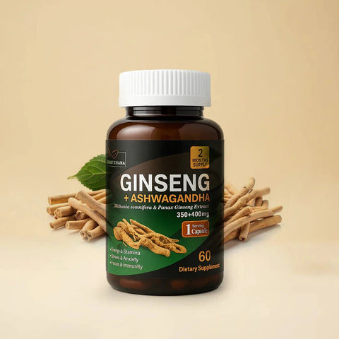 Ashwagandha + Ginseng Capsules